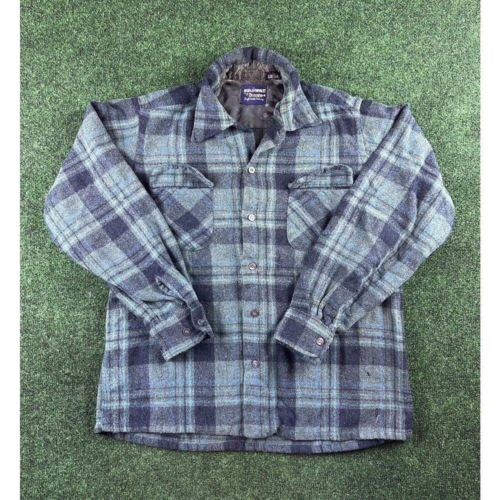 VTG 60s Wool O The West x Brewster Flannel